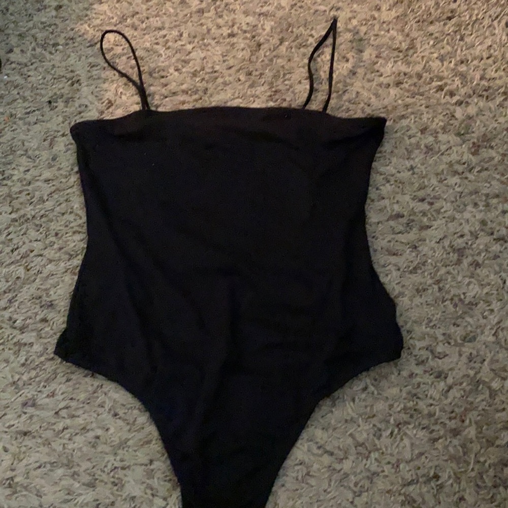Cami bodysuit, black
